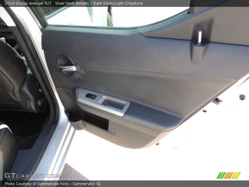 Silver Steel Metallic / Dark Khaki/Light Graystone 2010 Dodge Avenger R/T