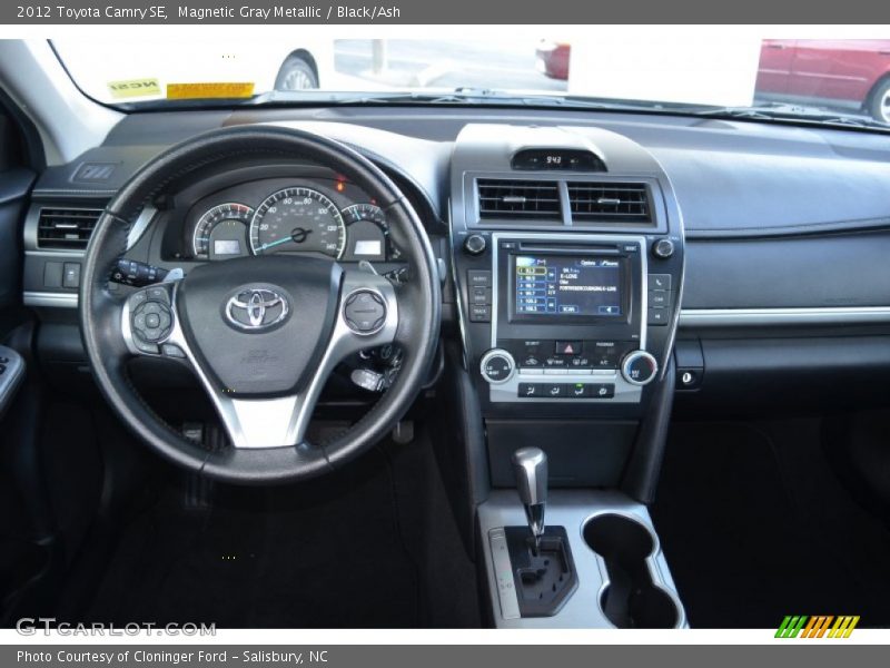 Magnetic Gray Metallic / Black/Ash 2012 Toyota Camry SE
