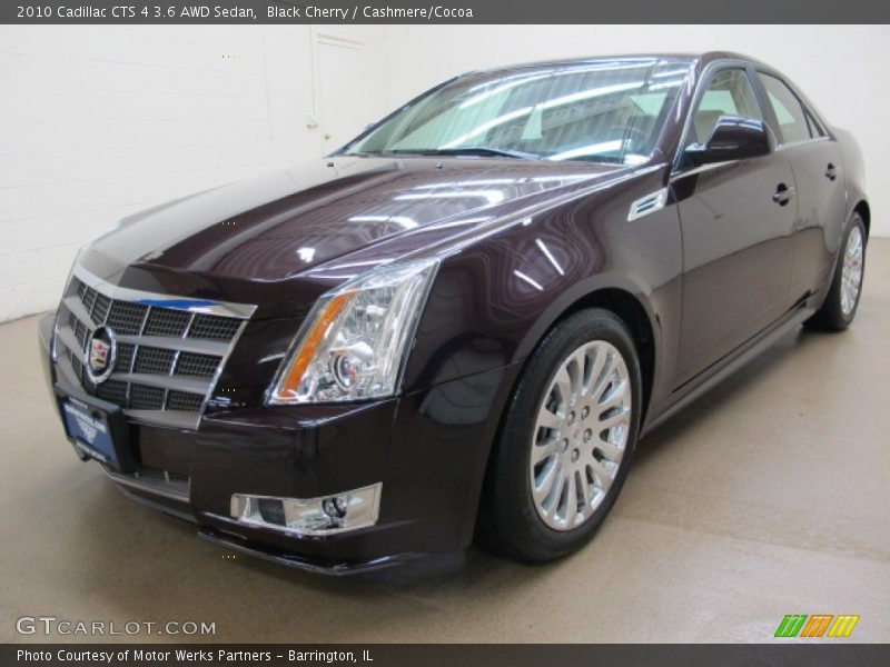Black Cherry / Cashmere/Cocoa 2010 Cadillac CTS 4 3.6 AWD Sedan