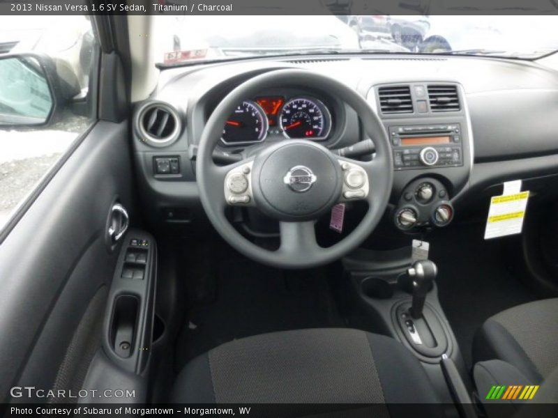 Titanium / Charcoal 2013 Nissan Versa 1.6 SV Sedan