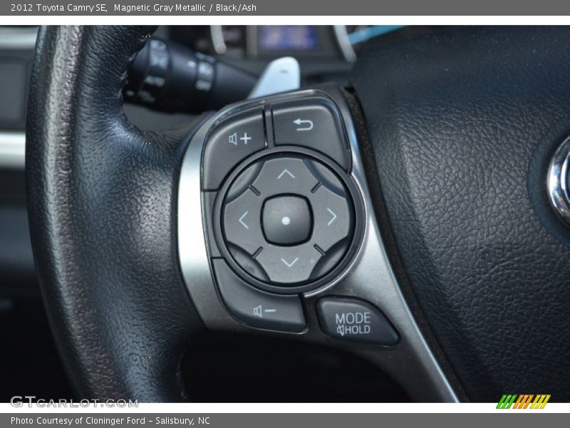Magnetic Gray Metallic / Black/Ash 2012 Toyota Camry SE
