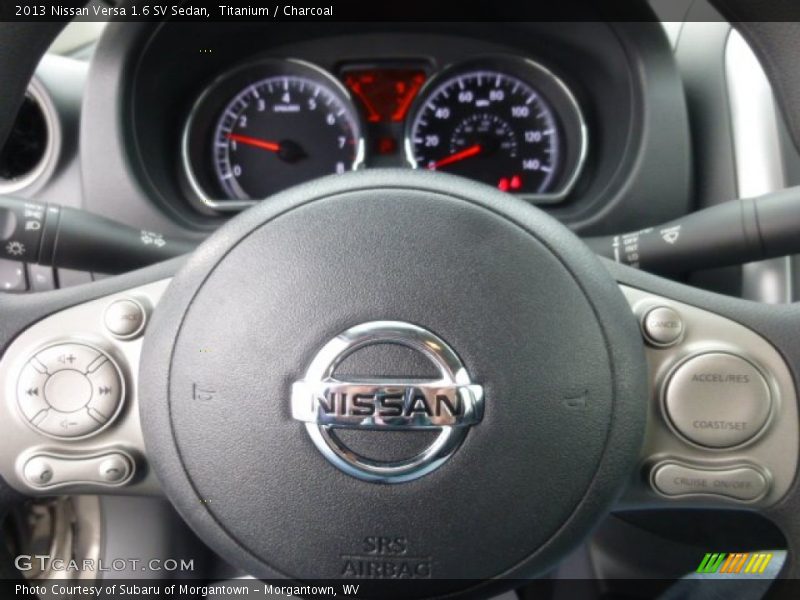 Titanium / Charcoal 2013 Nissan Versa 1.6 SV Sedan