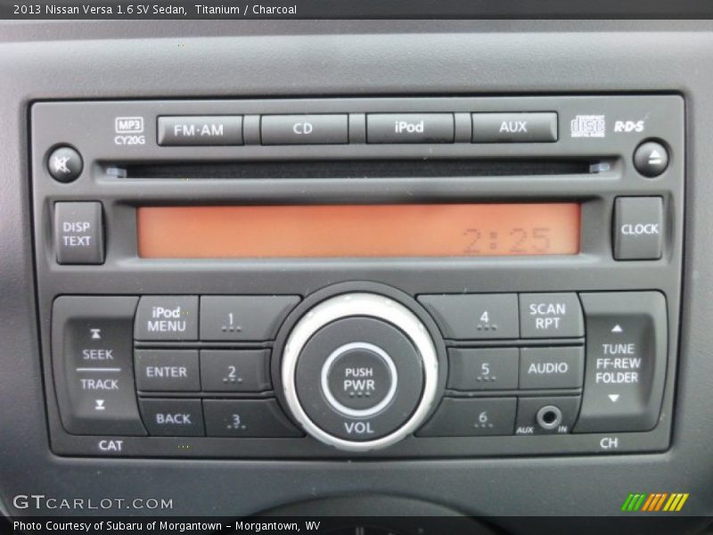 Titanium / Charcoal 2013 Nissan Versa 1.6 SV Sedan