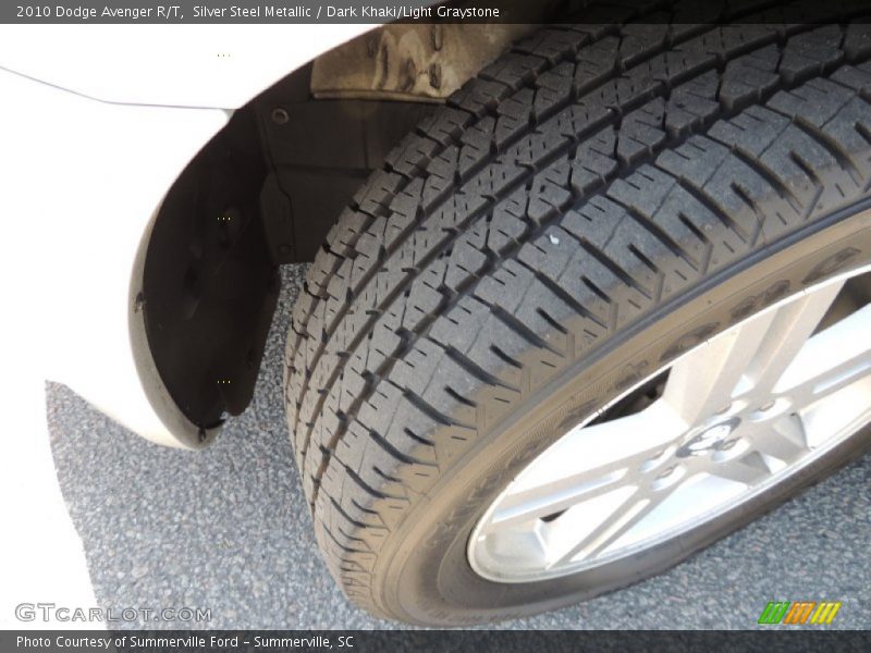 Silver Steel Metallic / Dark Khaki/Light Graystone 2010 Dodge Avenger R/T