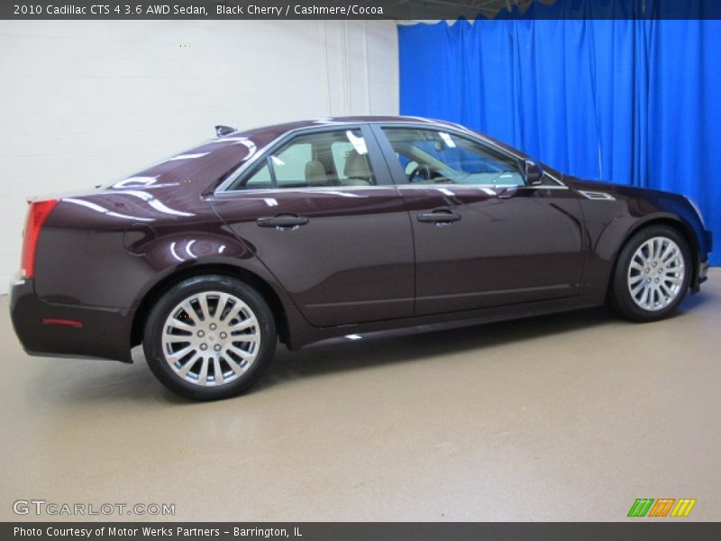 Black Cherry / Cashmere/Cocoa 2010 Cadillac CTS 4 3.6 AWD Sedan