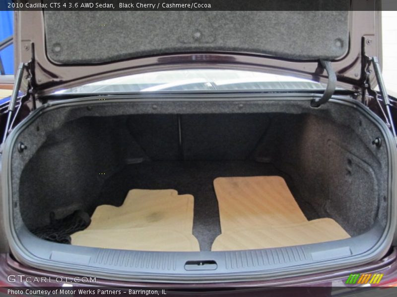 Black Cherry / Cashmere/Cocoa 2010 Cadillac CTS 4 3.6 AWD Sedan