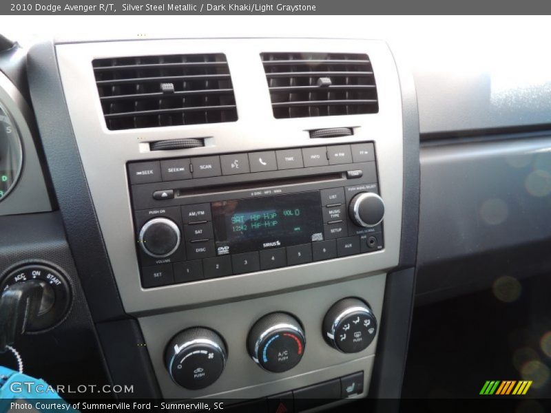Silver Steel Metallic / Dark Khaki/Light Graystone 2010 Dodge Avenger R/T