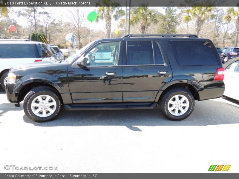 Tuxedo Black / Stone 2010 Ford Expedition XLT
