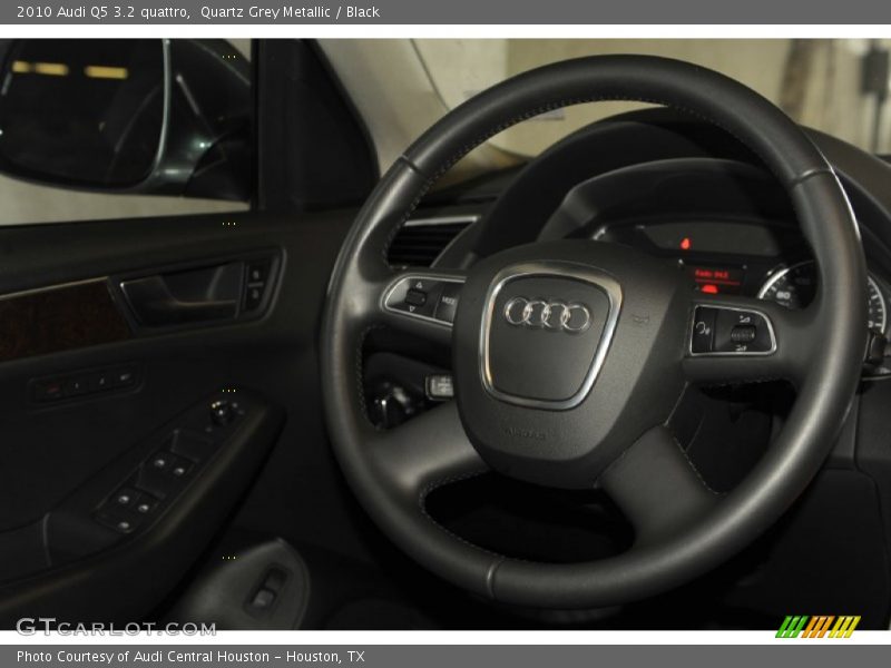 Quartz Grey Metallic / Black 2010 Audi Q5 3.2 quattro