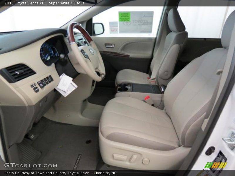 Super White / Bisque 2013 Toyota Sienna XLE