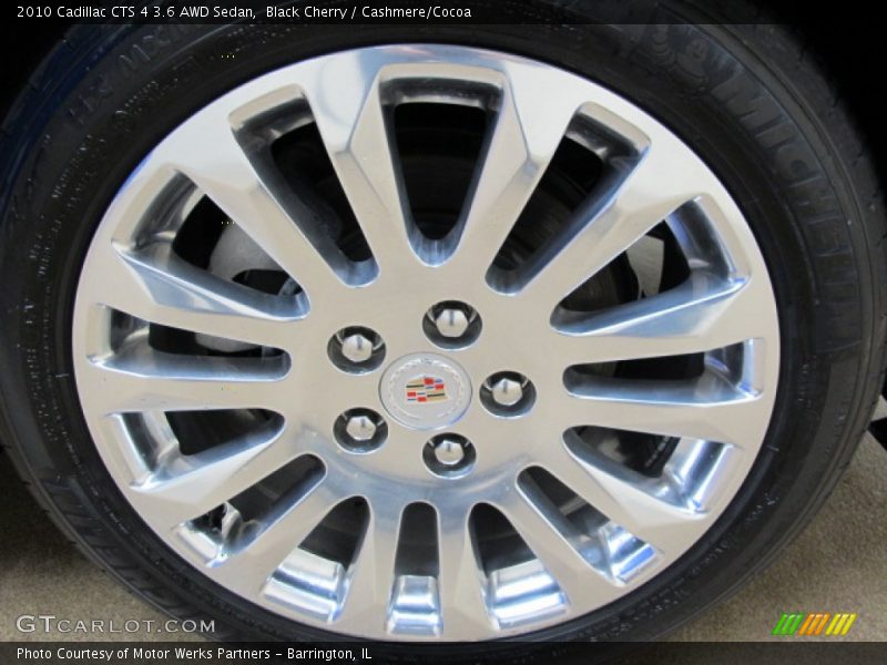 Black Cherry / Cashmere/Cocoa 2010 Cadillac CTS 4 3.6 AWD Sedan