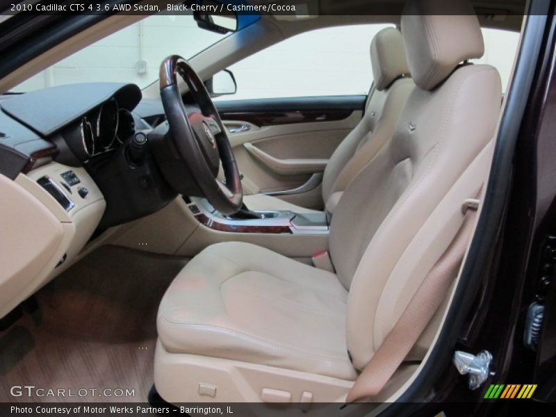 Black Cherry / Cashmere/Cocoa 2010 Cadillac CTS 4 3.6 AWD Sedan