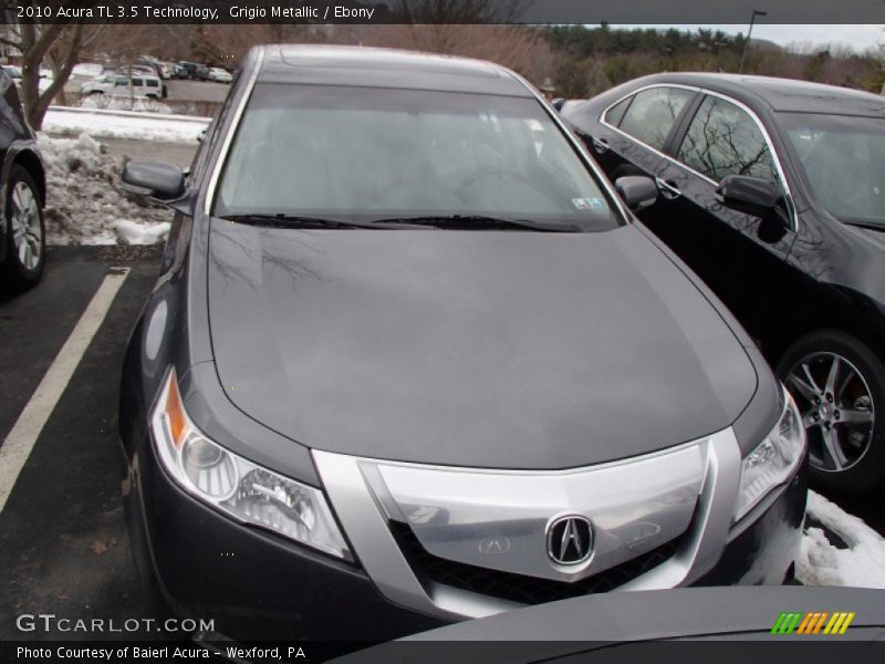 Grigio Metallic / Ebony 2010 Acura TL 3.5 Technology