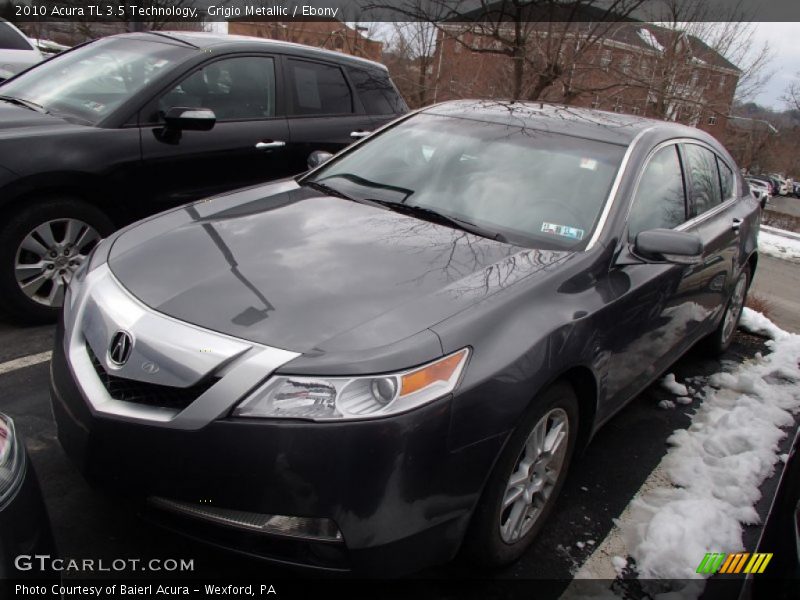 Grigio Metallic / Ebony 2010 Acura TL 3.5 Technology