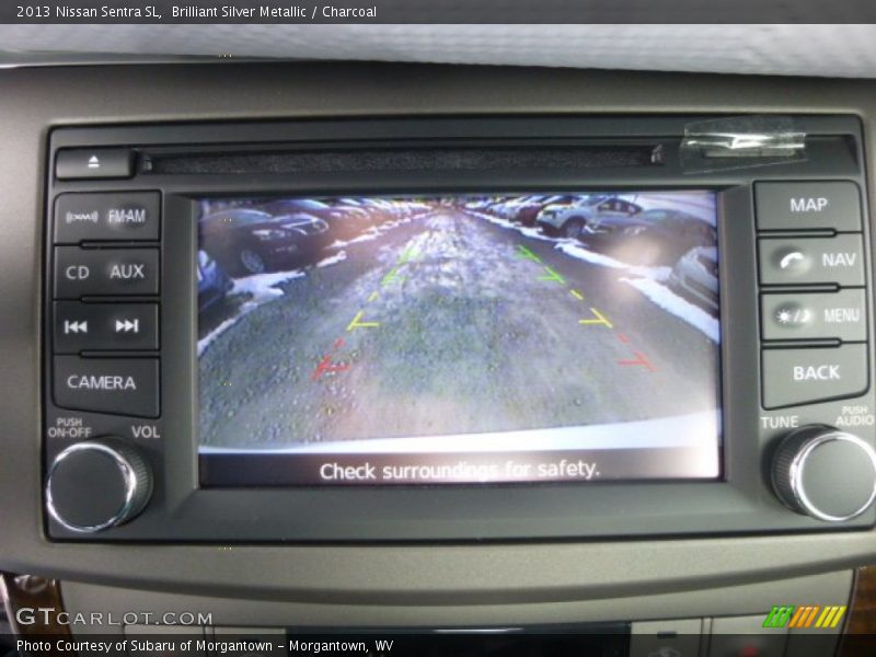 Brilliant Silver Metallic / Charcoal 2013 Nissan Sentra SL