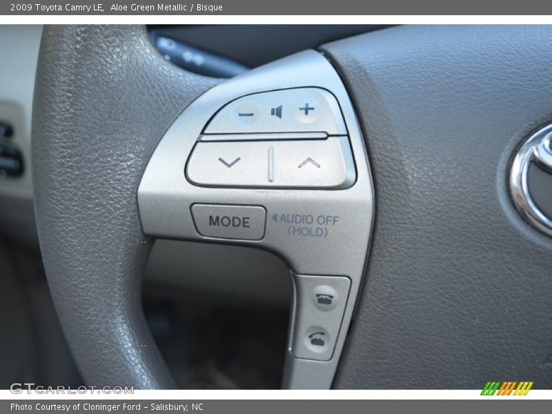 Aloe Green Metallic / Bisque 2009 Toyota Camry LE