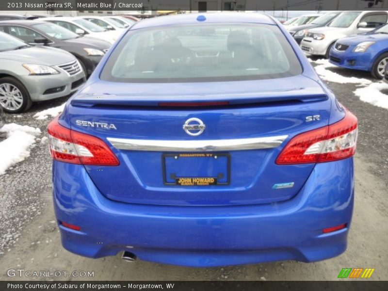 Metallic Blue / Charcoal 2013 Nissan Sentra SR