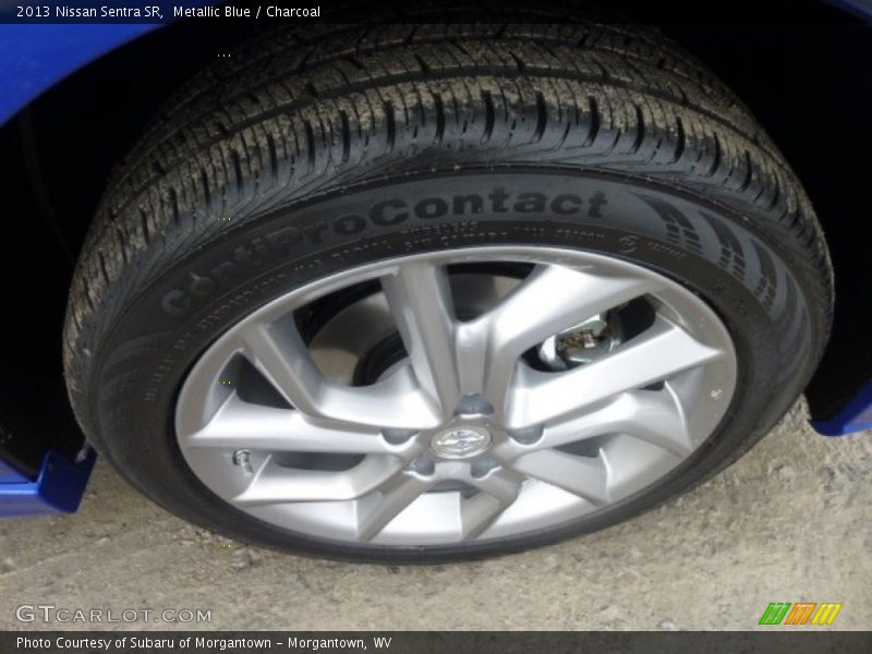 Metallic Blue / Charcoal 2013 Nissan Sentra SR