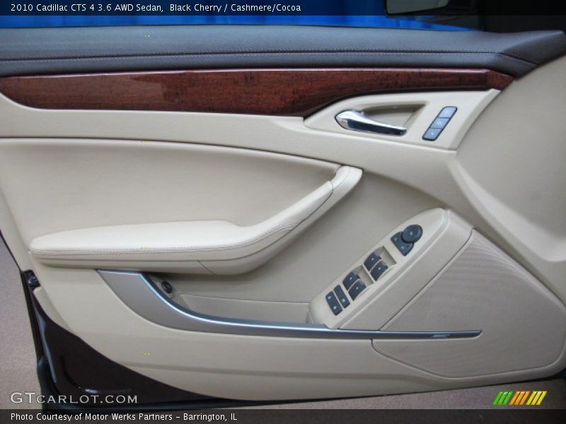 Black Cherry / Cashmere/Cocoa 2010 Cadillac CTS 4 3.6 AWD Sedan