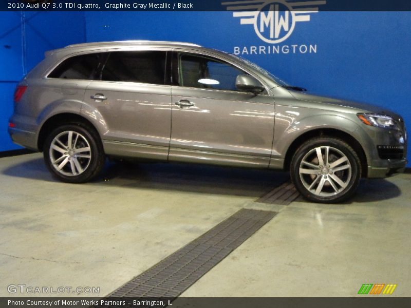 Graphite Gray Metallic / Black 2010 Audi Q7 3.0 TDI quattro