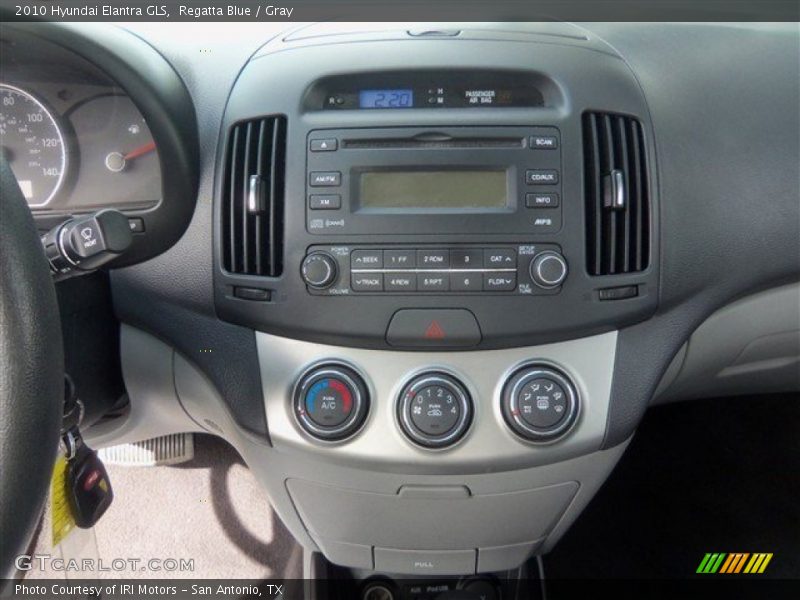 Regatta Blue / Gray 2010 Hyundai Elantra GLS