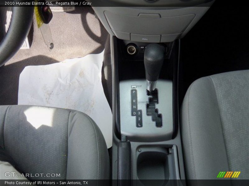 Regatta Blue / Gray 2010 Hyundai Elantra GLS