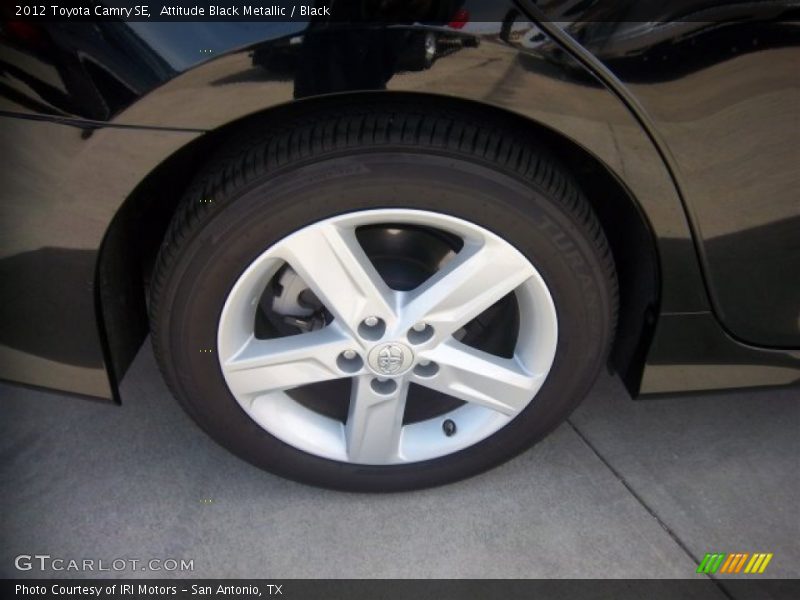 Attitude Black Metallic / Black 2012 Toyota Camry SE