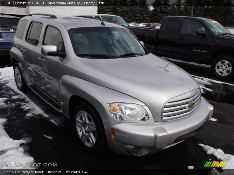 Silverstone Metallic / Ebony Black 2008 Chevrolet HHR LT