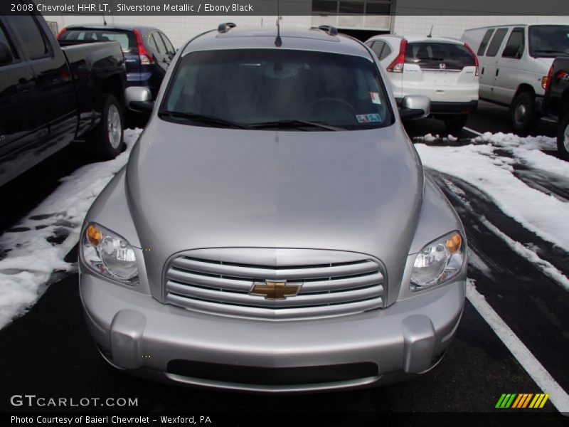 Silverstone Metallic / Ebony Black 2008 Chevrolet HHR LT