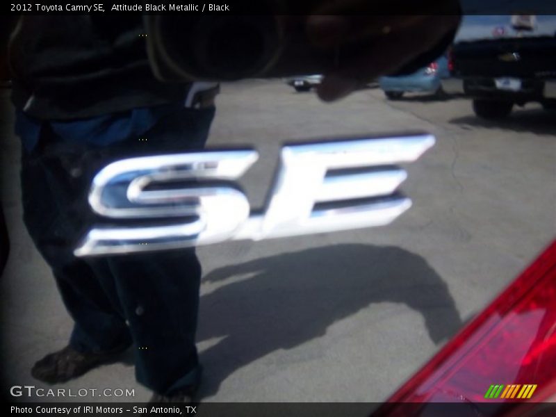 Attitude Black Metallic / Black 2012 Toyota Camry SE