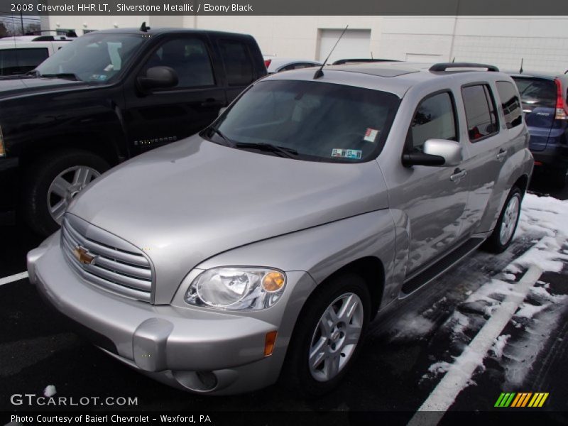 Silverstone Metallic / Ebony Black 2008 Chevrolet HHR LT