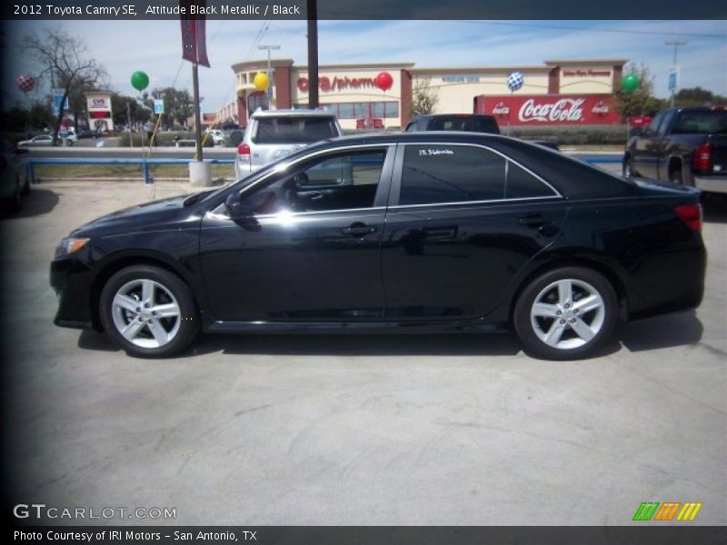 Attitude Black Metallic / Black 2012 Toyota Camry SE