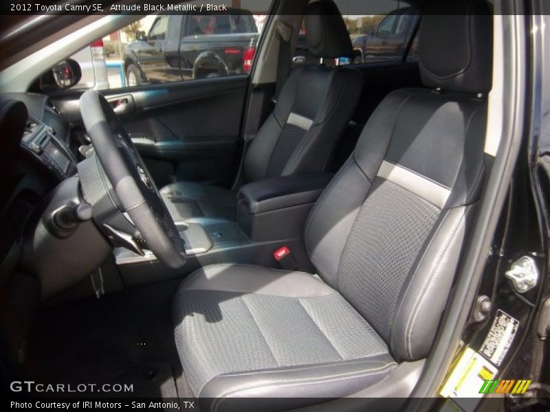 Attitude Black Metallic / Black 2012 Toyota Camry SE