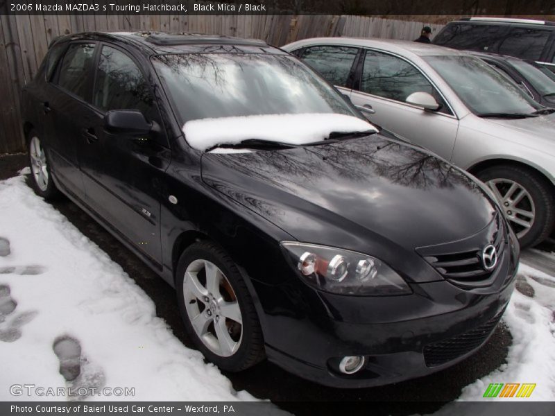 Black Mica / Black 2006 Mazda MAZDA3 s Touring Hatchback