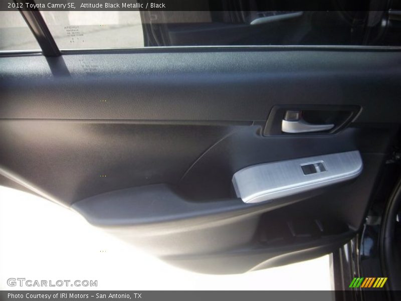 Attitude Black Metallic / Black 2012 Toyota Camry SE