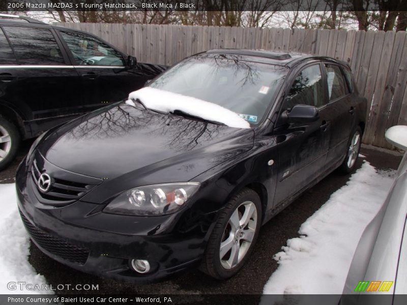 Black Mica / Black 2006 Mazda MAZDA3 s Touring Hatchback