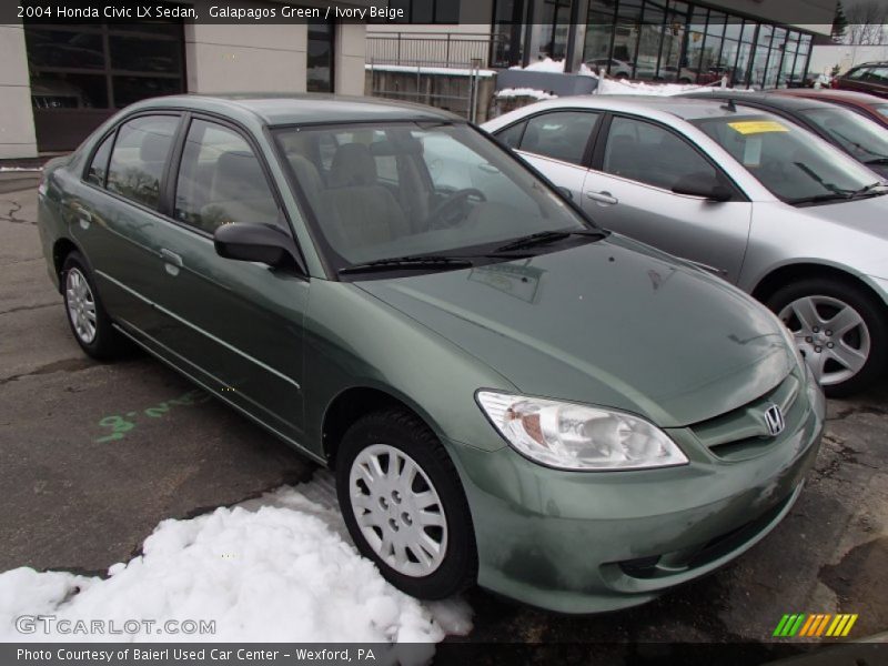 Front 3/4 View of 2004 Civic LX Sedan