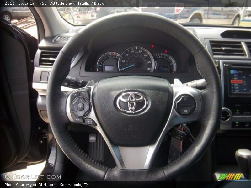 Attitude Black Metallic / Black 2012 Toyota Camry SE