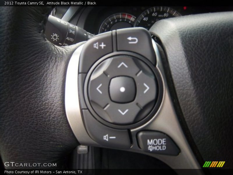 Attitude Black Metallic / Black 2012 Toyota Camry SE