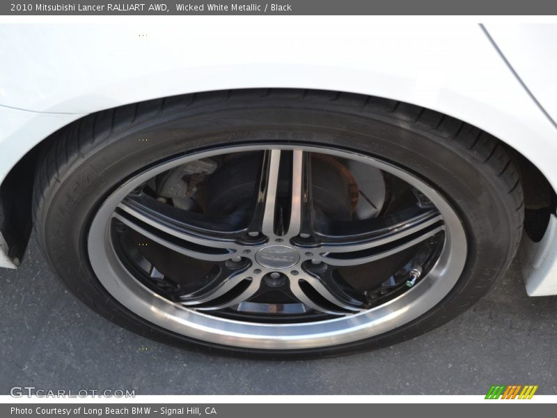 Custom Wheels of 2010 Lancer RALLIART AWD