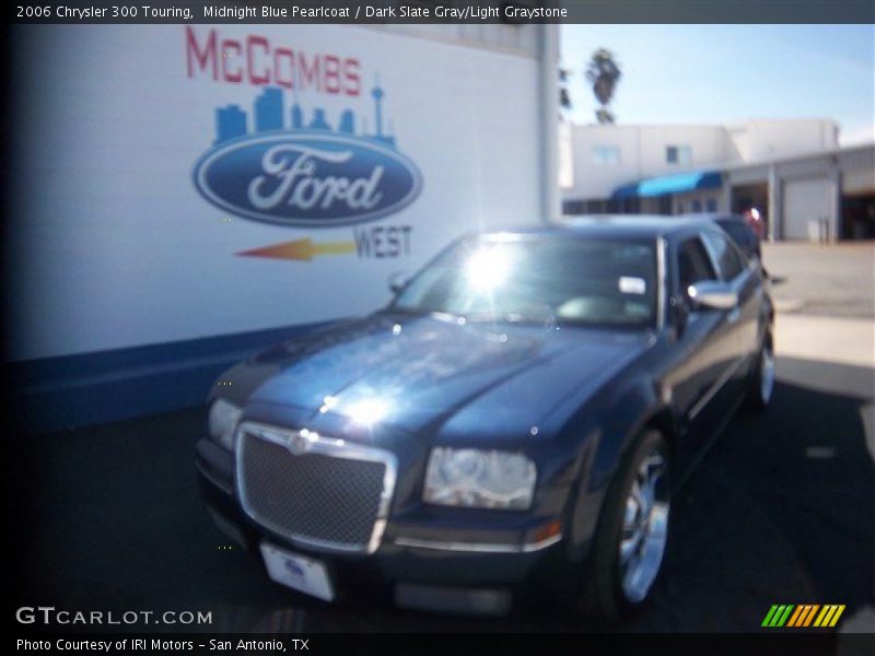 Midnight Blue Pearlcoat / Dark Slate Gray/Light Graystone 2006 Chrysler 300 Touring