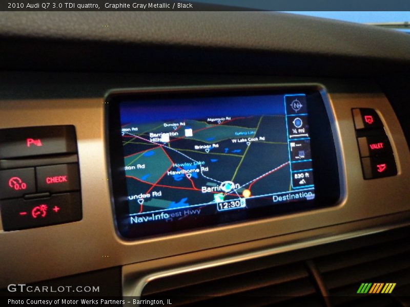 Graphite Gray Metallic / Black 2010 Audi Q7 3.0 TDI quattro