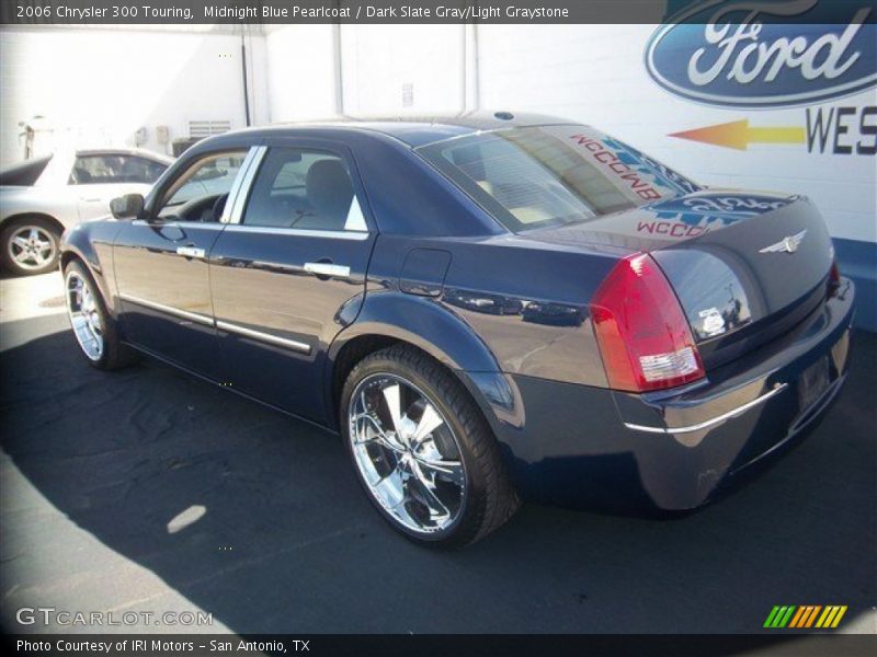 Midnight Blue Pearlcoat / Dark Slate Gray/Light Graystone 2006 Chrysler 300 Touring
