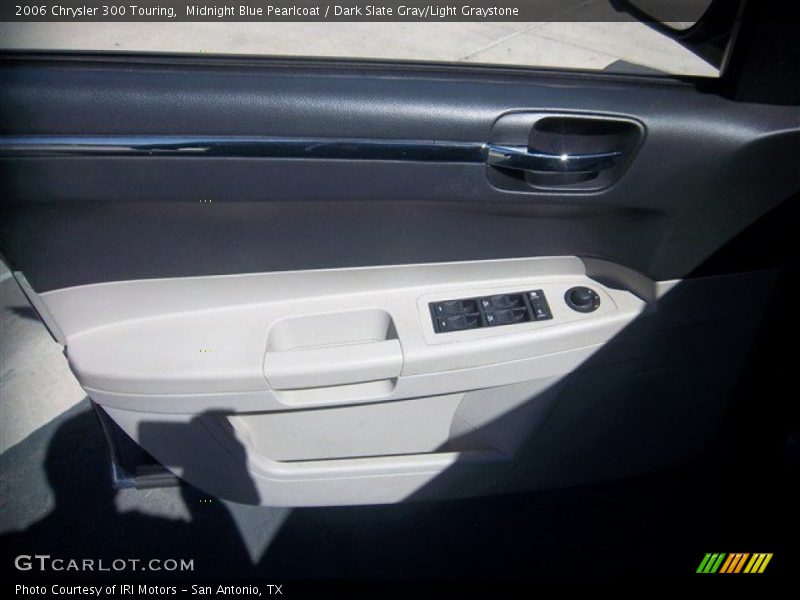 Midnight Blue Pearlcoat / Dark Slate Gray/Light Graystone 2006 Chrysler 300 Touring