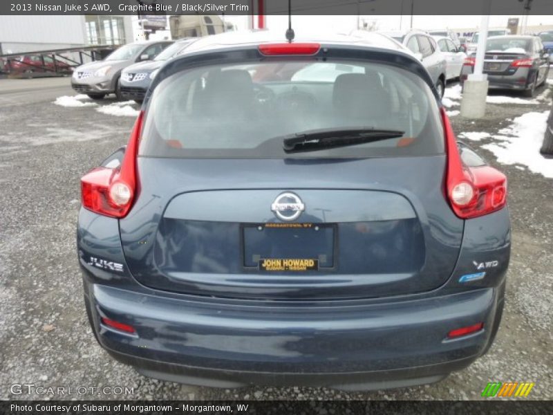 Graphite Blue / Black/Silver Trim 2013 Nissan Juke S AWD