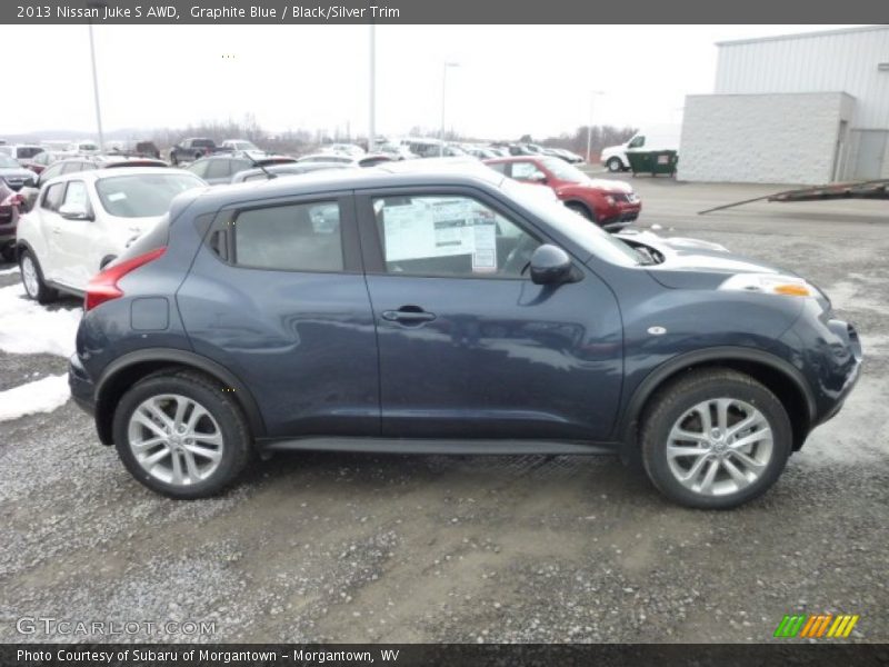 Graphite Blue / Black/Silver Trim 2013 Nissan Juke S AWD
