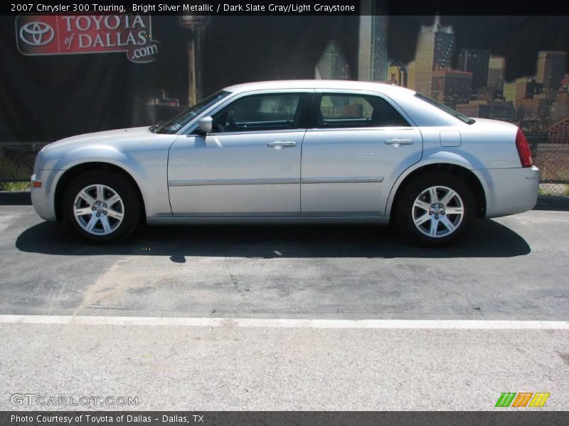 Bright Silver Metallic / Dark Slate Gray/Light Graystone 2007 Chrysler 300 Touring