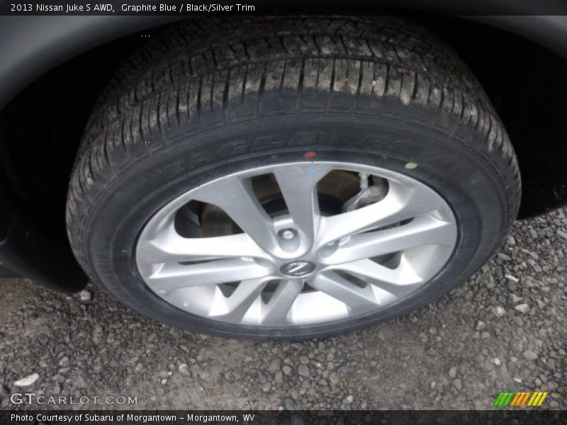 Graphite Blue / Black/Silver Trim 2013 Nissan Juke S AWD