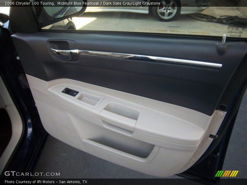 Midnight Blue Pearlcoat / Dark Slate Gray/Light Graystone 2006 Chrysler 300 Touring
