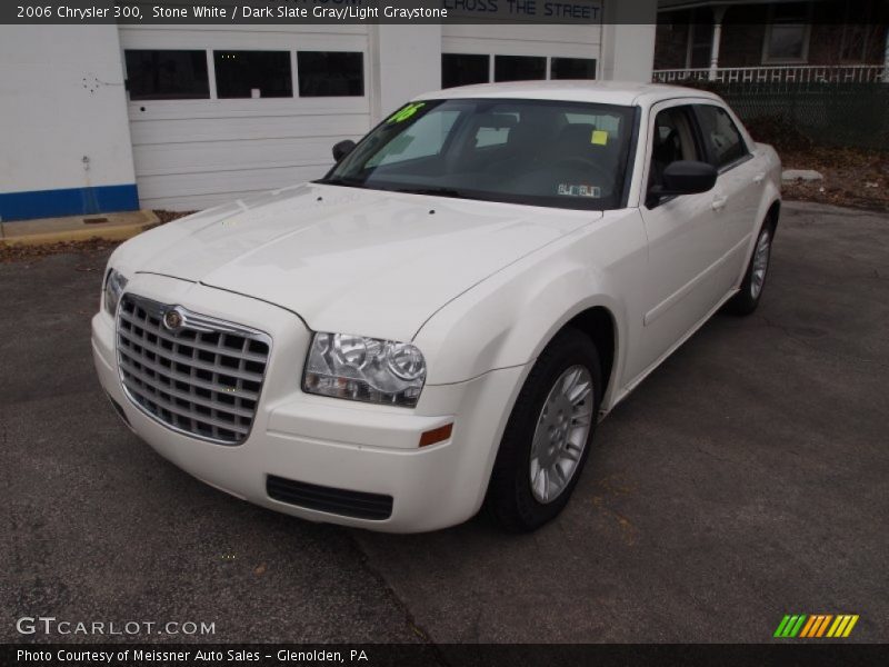 Stone White / Dark Slate Gray/Light Graystone 2006 Chrysler 300